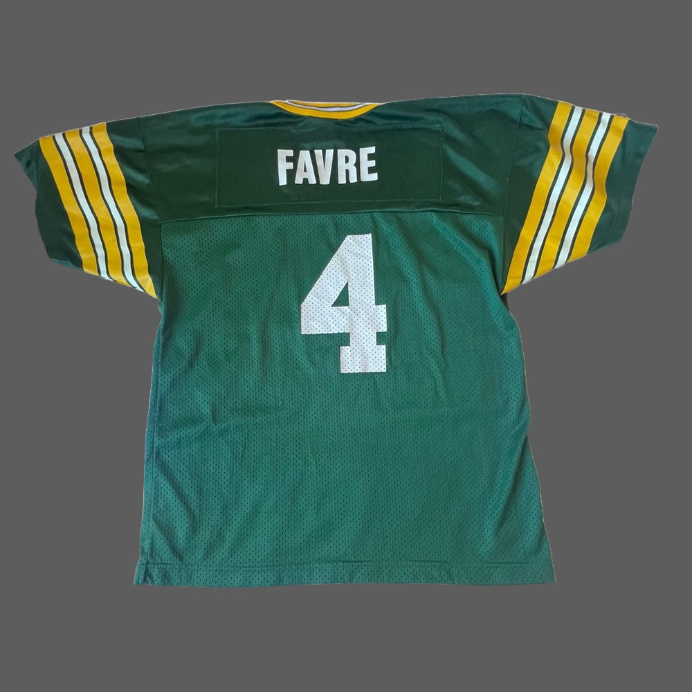 Brett Favre Green Bay Packers Vintage Champion Youth Jersey